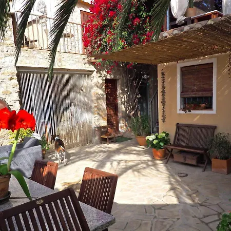Tinyhouse Im Patio Einer Romantischen